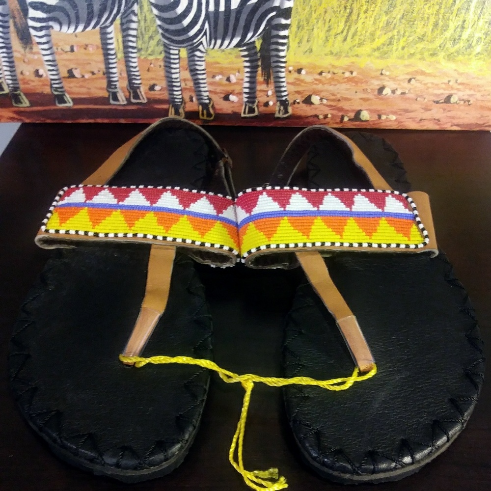 Women's Size 9.5 Leather Sandles